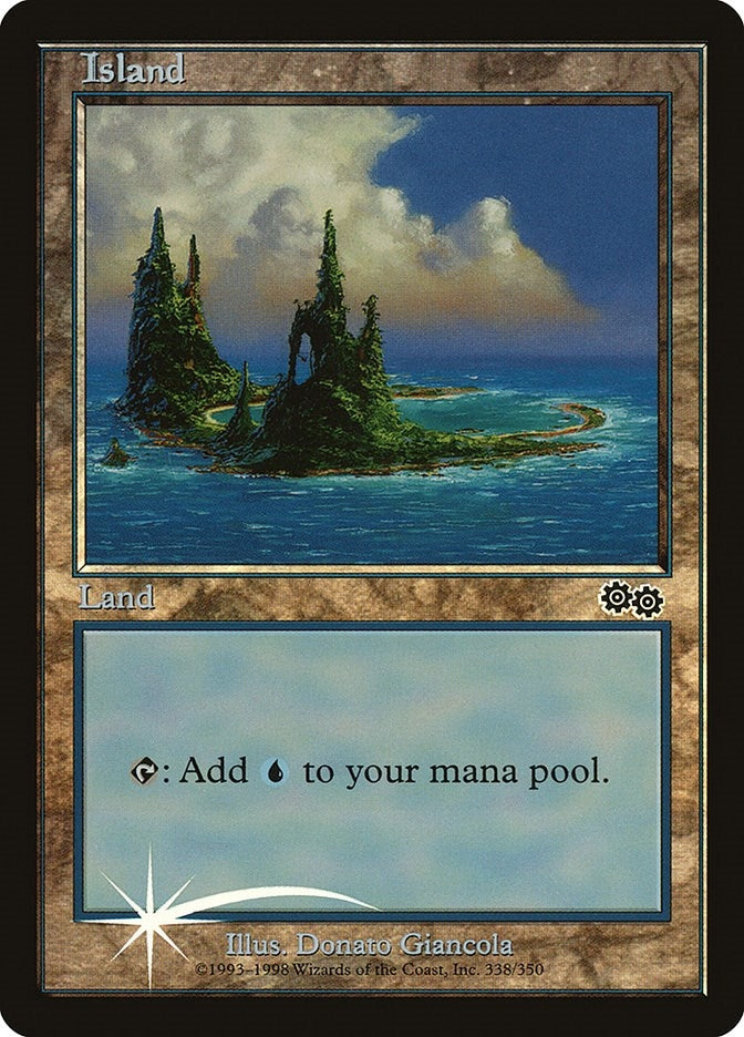 Image for Island (1999) (Arena Promos) (338) - Magic: The Gathering