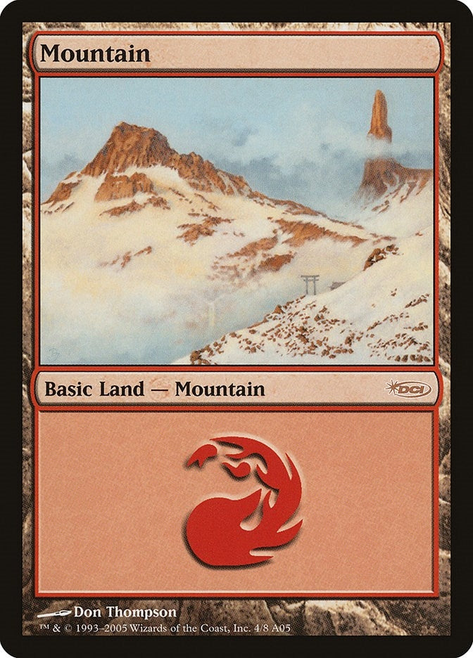 Image for Mountain (2005) (Arena Promos) (4) - Magic: The Gathering