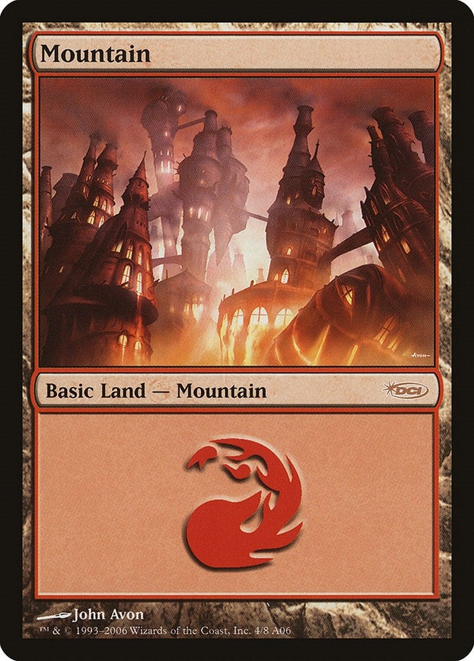 Image for Mountain (2006) (Arena Promos) (4) - Magic: The Gathering