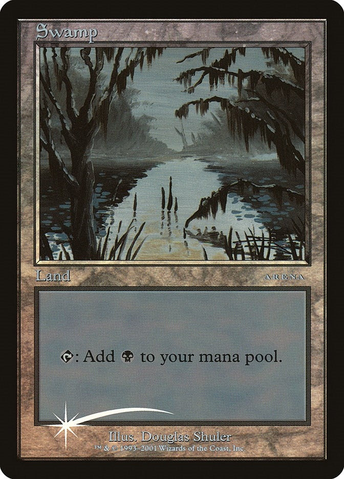 Image for Swamp (2001) (Arena Promos) - Magic: The Gathering