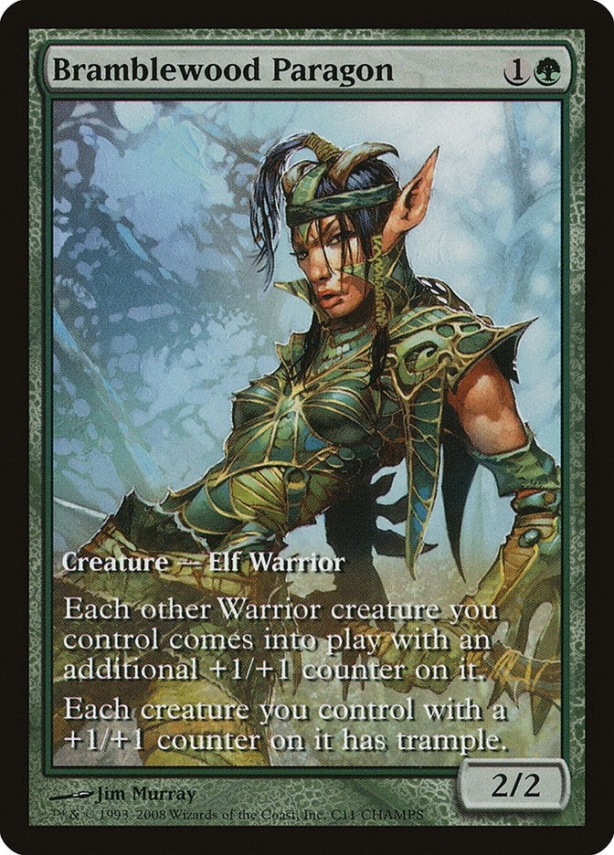 Image for Bramblewood Paragon (Champs Promos) (11) - Magic: The Gathering