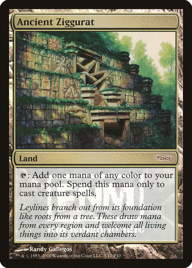 Image for Ancient Ziggurat (FNM Promos) (3) - Magic: The Gathering