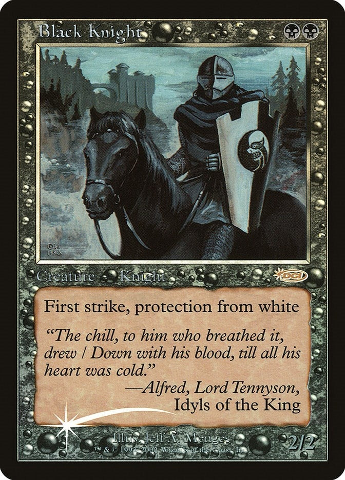 Image for Black Knight (FNM Promos) - Magic: The Gathering