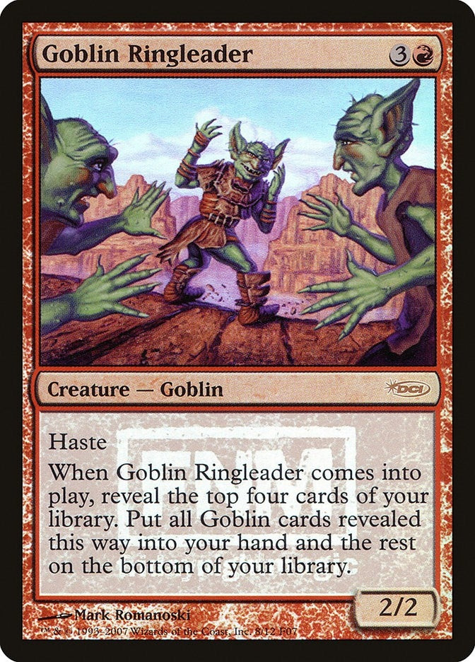 Image for Goblin Ringleader (FNM Promos) (8) - Magic: The Gathering