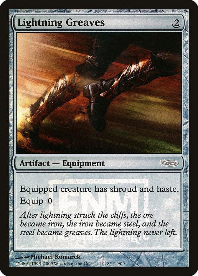 Image for Lightning Greaves (FNM Promos) (8) - Magic: The Gathering