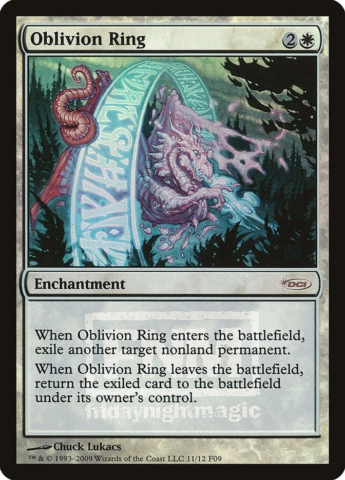 Image for Oblivion Ring (FNM Promos) (11) - Magic: The Gathering