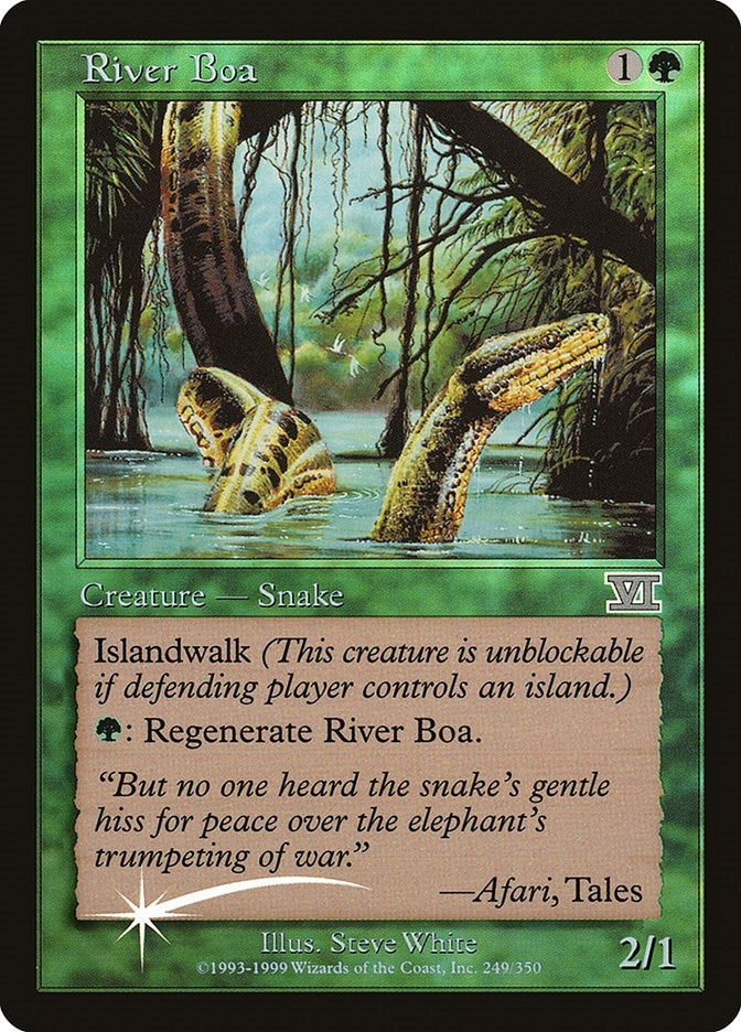 Image for River Boa (FNM Promos) (249) - Magic: The Gathering