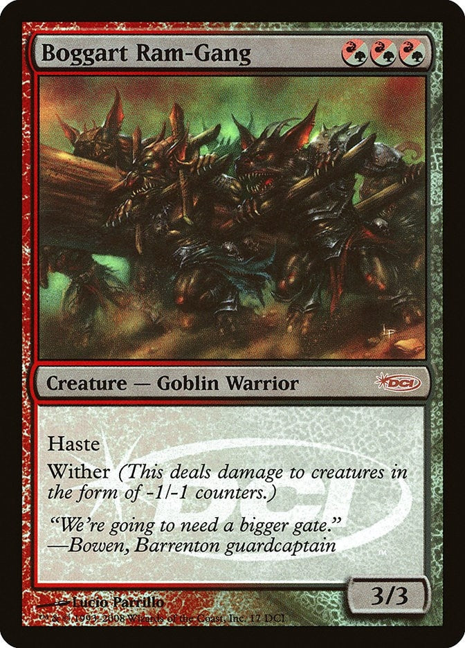 Image for Boggart Ram-Gang (WPN & Gateway Promos) (17) - Magic: The Gathering
