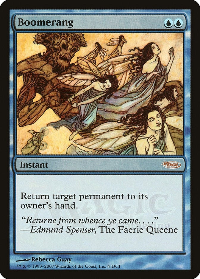 Image for Boomerang (WPN & Gateway Promos) (4) - Magic: The Gathering
