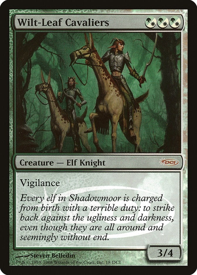 Image for Wilt-Leaf Cavaliers (WPN & Gateway Promos) (18) - Magic: The Gathering