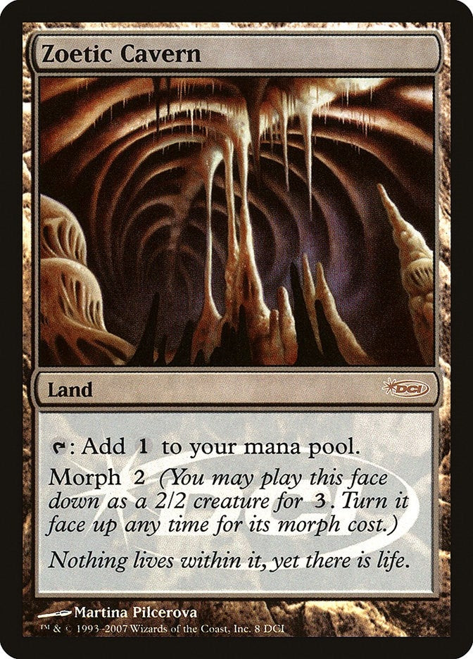 Image for Zoetic Cavern (WPN & Gateway Promos) (8) - Magic: The Gathering