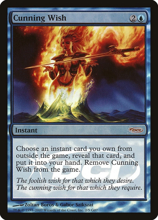 Image for Cunning Wish (Judge Promos) (2) - Magic: The Gathering