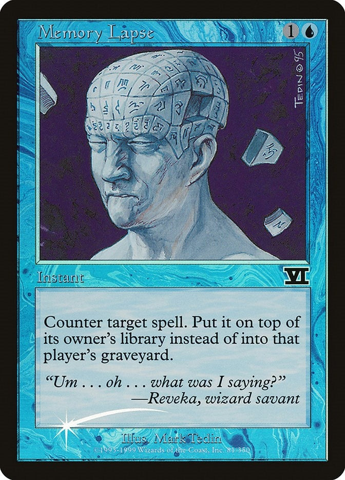 Image for Memory Lapse (Judge Promos) (1) - Magic: The Gathering