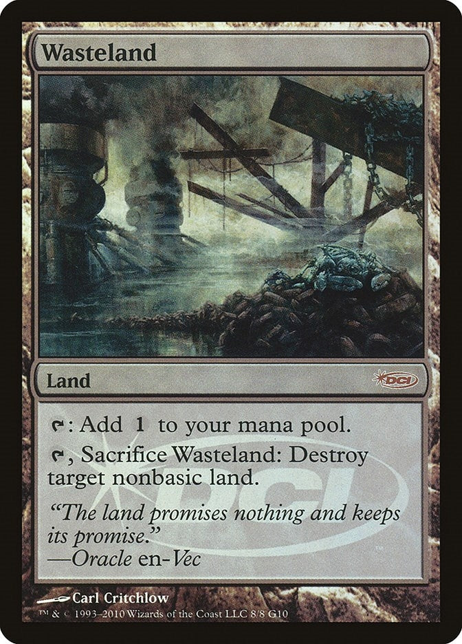 Image for Wasteland (Judge Promos) (8) - Magic: The Gathering