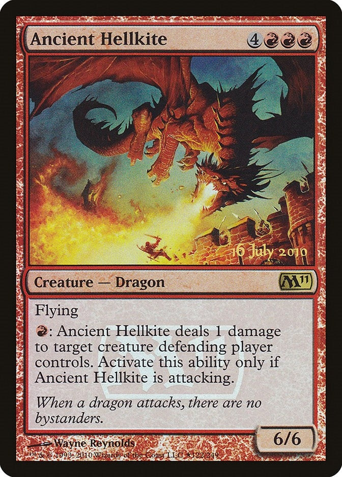 Image for Ancient Hellkite (Launch Party & Release Event Promos) (122) - Magic: The Gathering