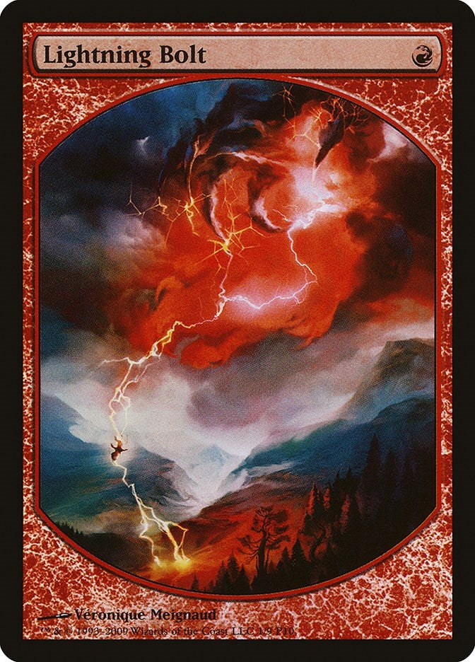 Image for Lightning Bolt (Magic Player Rewards) (1) - Magic: The Gathering