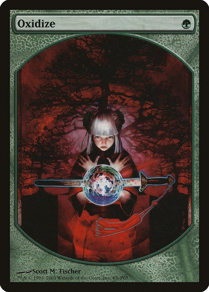 Image for Oxidize (Magic Player Rewards) (4) - Magic: The Gathering