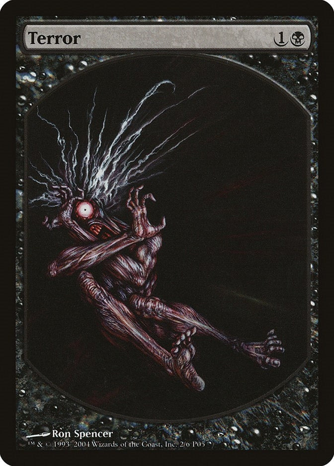 Image for Terror (Magic Player Rewards) (2) - Magic: The Gathering