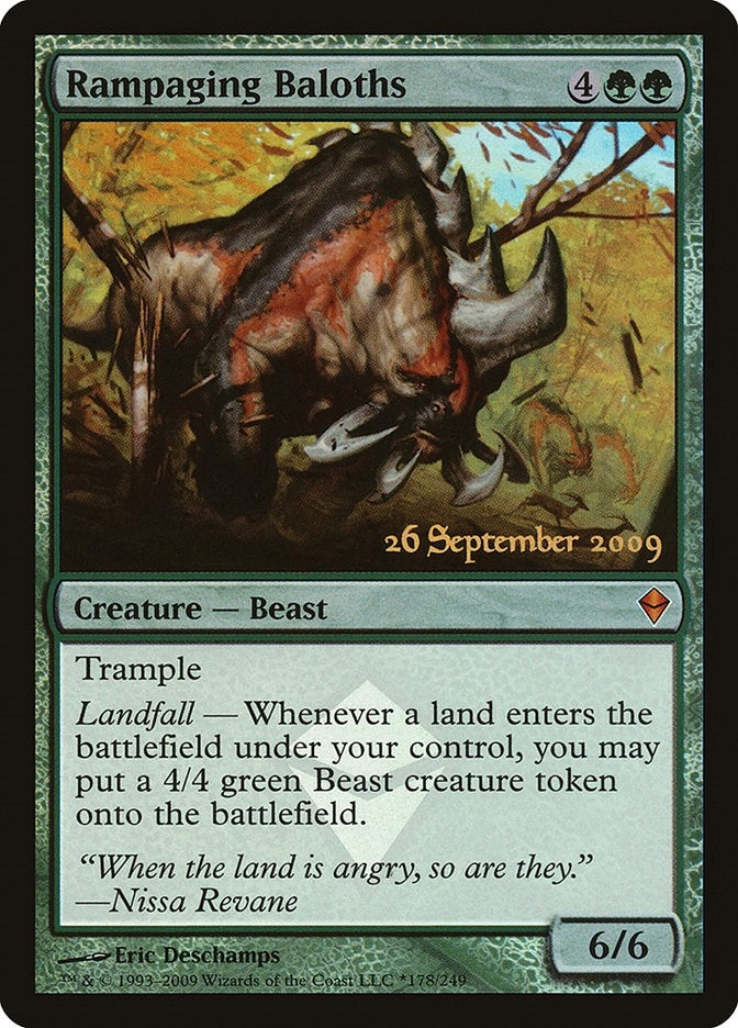 Image for Rampaging Baloths (Prerelease Cards) (178) - Magic: The Gathering