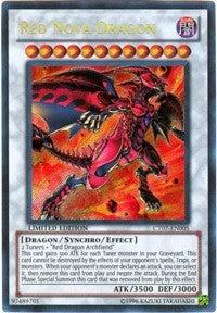 Image for Red Nova Dragon (2010 Collectors Tins) (CT07-EN005) - YuGiOh