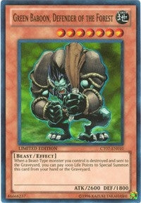 Image for Green Baboon, Defender of the Forest (2010 Collectors Tins) (CT07-EN010) - YuGiOh