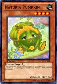 Image for Naturia Pumpkin (Starstrike Blast) (STBL-EN031) - YuGiOh