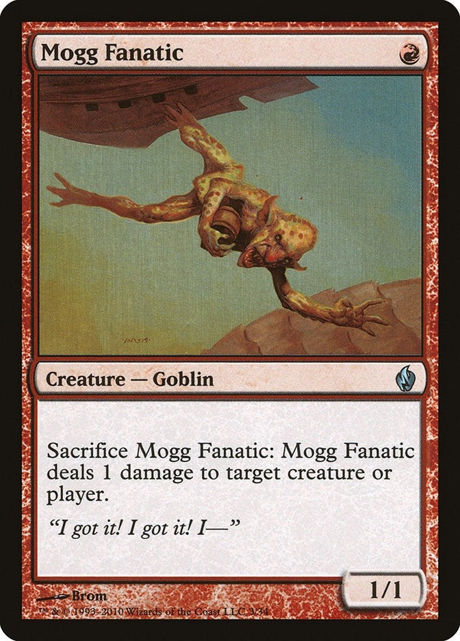 Image for Mogg Fanatic (Premium Deck Series: Fire and Lightning) (3) - Magic: The Gathering