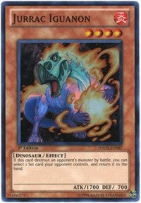 Image for Jurrac Iguanon (Hidden Arsenal 3) (HA03-EN007) - YuGiOh