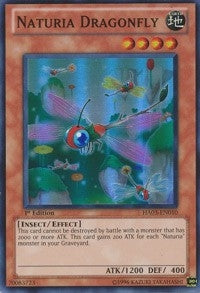 Image for Naturia Dragonfly (Hidden Arsenal 3) (HA03-EN010) - YuGiOh