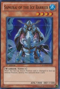 Image for Samurai of the Ice Barrier (Hidden Arsenal 3) (HA03-EN019) - YuGiOh