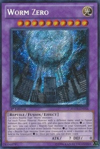 Image for Worm Zero (Hidden Arsenal 3) (HA03-EN056) - YuGiOh