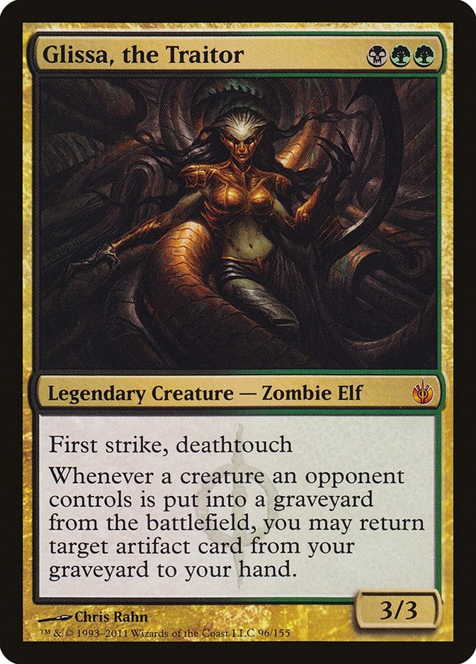 Image for Glissa, the Traitor (Mirrodin Besieged) (96) - Magic: The Gathering