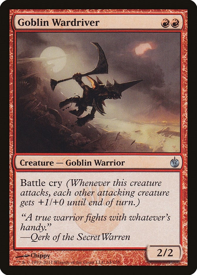 Image for Goblin Wardriver (Mirrodin Besieged) (64) - Magic: The Gathering