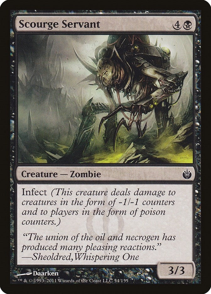 Image for Scourge Servant (Mirrodin Besieged) (54) - Magic: The Gathering