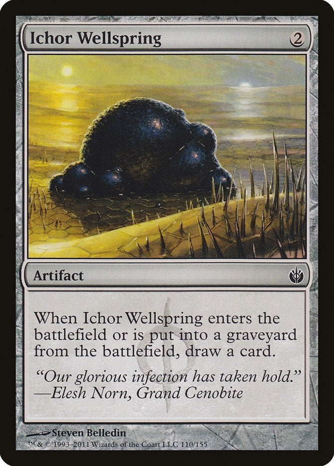 Image for Ichor Wellspring (Mirrodin Besieged) (110) - Magic: The Gathering