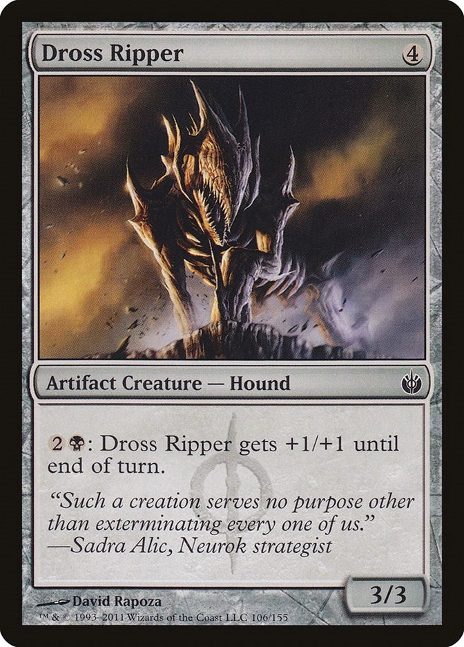 Image for Dross Ripper (Mirrodin Besieged) (106) - Magic: The Gathering