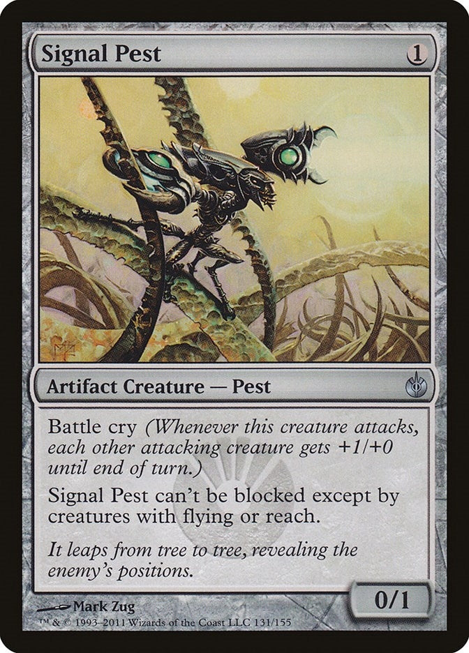 Image for Signal Pest (Mirrodin Besieged) (131) - Magic: The Gathering