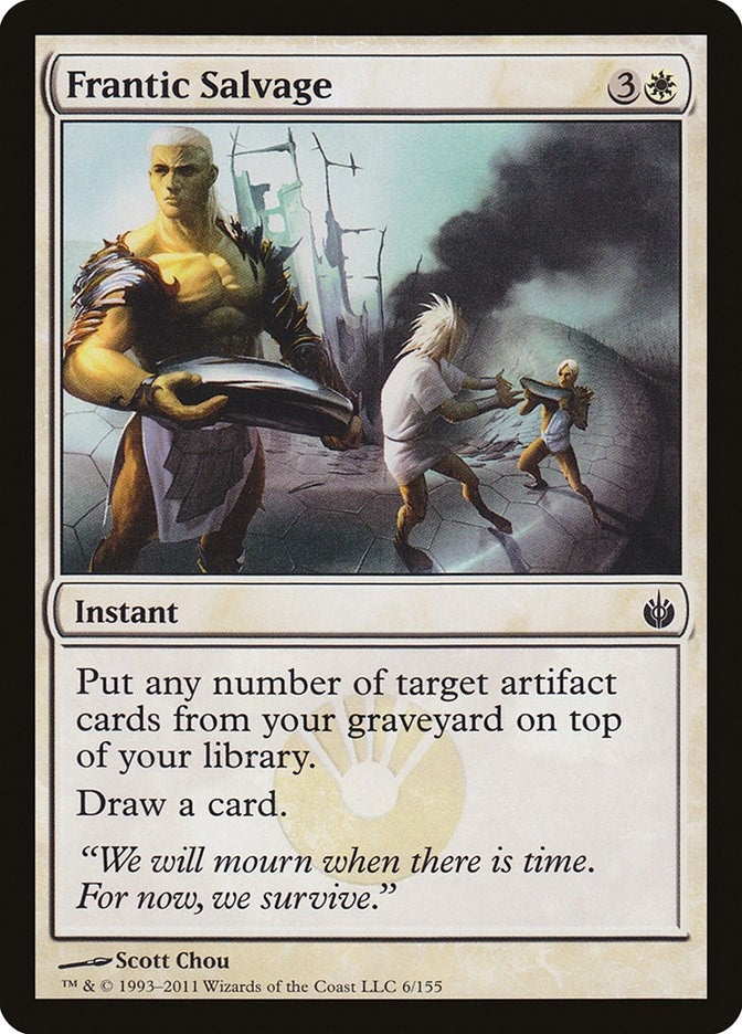 Image for Frantic Salvage (Mirrodin Besieged) (6) - Magic: The Gathering