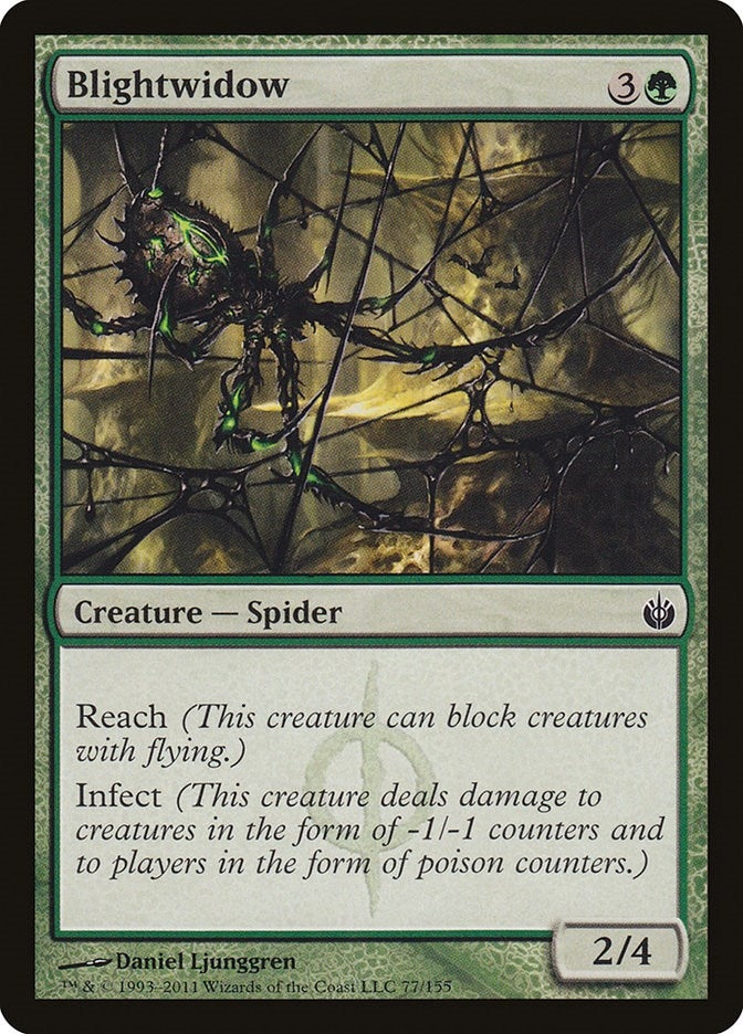 Image for Blightwidow (Mirrodin Besieged) (77) - Magic: The Gathering