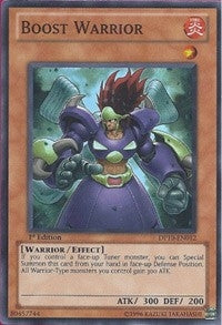 Image for Boost Warrior (Duelist Pack 10: Yusei 3) (DP10-EN012) - YuGiOh