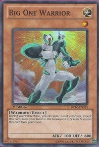 Image for Big One Warrior (Duelist Pack 10: Yusei 3) (DP10-EN015) - YuGiOh