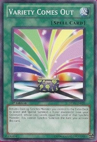 Image for Variety Comes Out (Duelist Pack 10: Yusei 3) (DP10-EN020) - YuGiOh