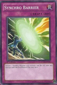 Image for Synchro Barrier (Duelist Pack 10: Yusei 3) (DP10-EN026) - YuGiOh