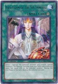 Image for Asceticism of the Six Samurai (Storm of Ragnarok) (STOR-EN050) - YuGiOh