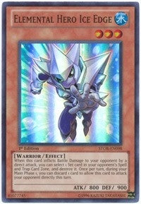 Image for Elemental Hero Ice Edge (Storm of Ragnarok) (STOR-EN098) - YuGiOh