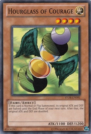 Image for Hourglass of Courage (Storm of Ragnarok) (STOR-EN091) - YuGiOh