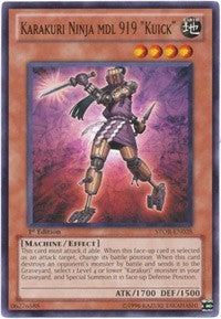 Image for Karakuri Ninja mdl 919 "Kuick" (Storm of Ragnarok) (STOR-EN028) - YuGiOh