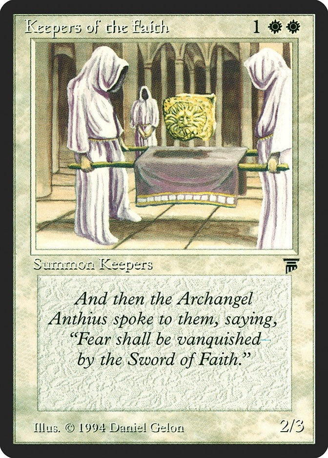 Image for Keepers of the Faith (Legends) - Magic: The Gathering