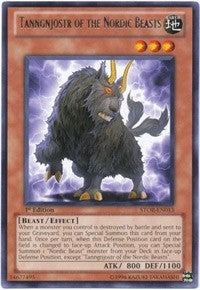 Image for Tanngnjostr of the Nordic Beasts (Storm of Ragnarok) (STOR-EN013) - YuGiOh