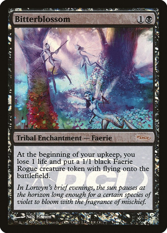 Image for Bitterblossom (Judge Promos) (1) - Magic: The Gathering